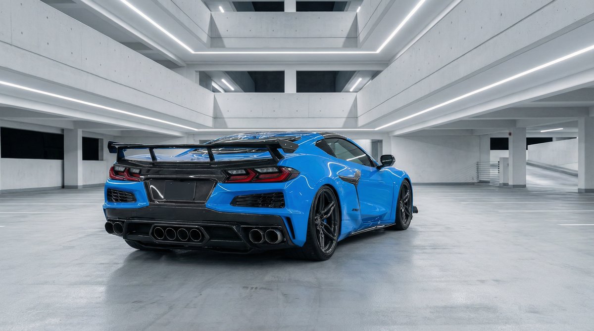 暗网改装视频 - C8 Z06碳纤维