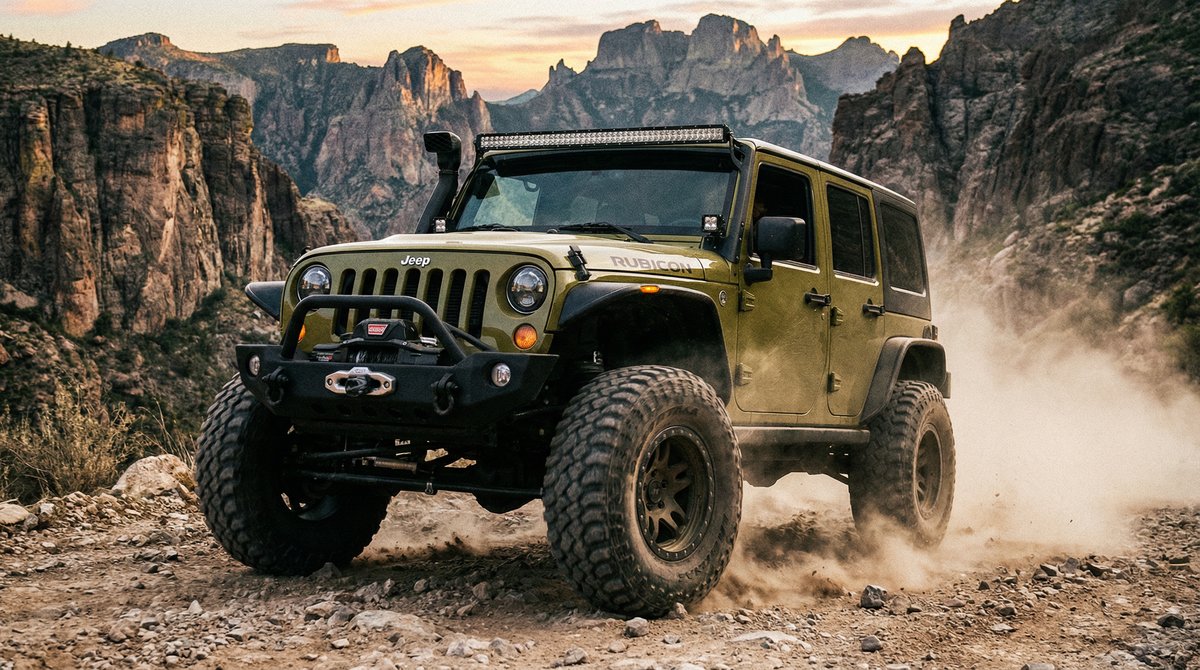 暗网越野车视频 - 牧马人改装